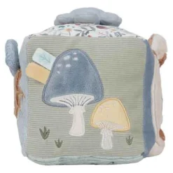 Little Dutch Activity Cube - Blue - Forest Friends Outlet