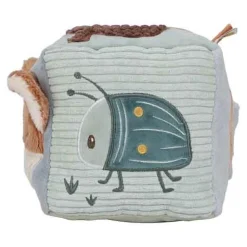 Little Dutch Activity Cube - Blue - Forest Friends Outlet
