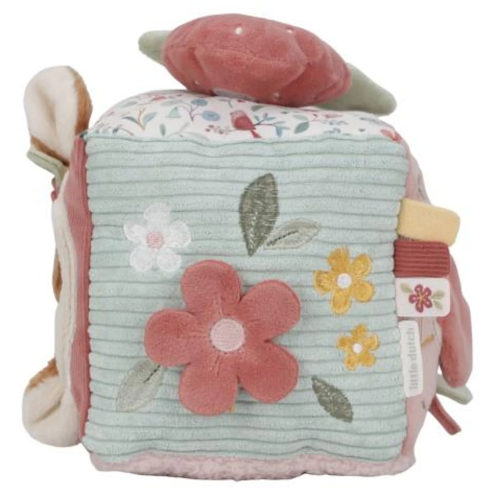 Little Dutch Activity Cube - Pink - Fairy Garden Clearance