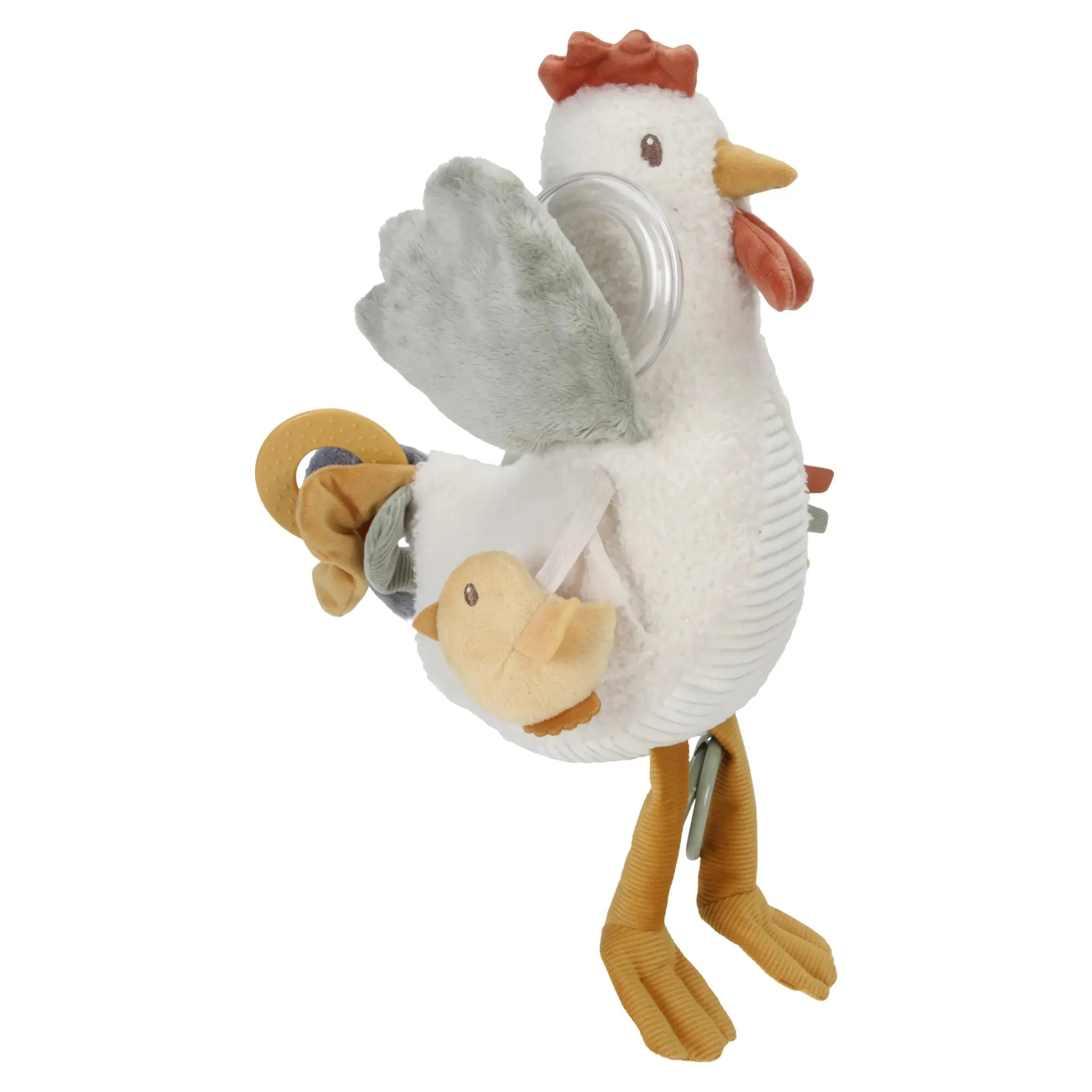 Little Dutch Activity cuddle chicken 25cm Little Farm Clearance
