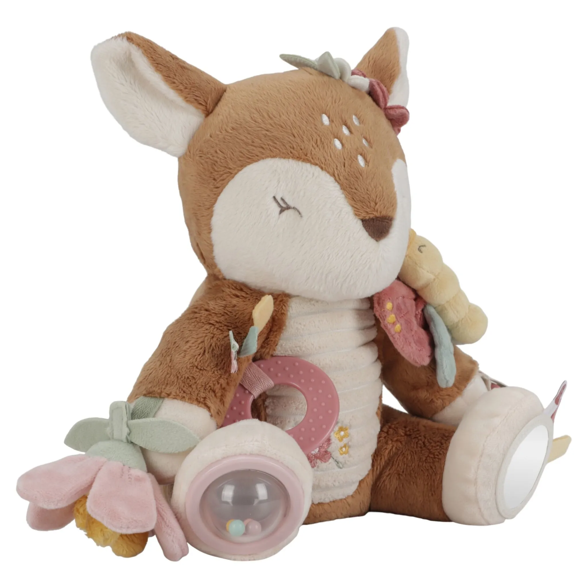 Little Dutch Activity Cuddle Deer - Pink - Fairy Garden