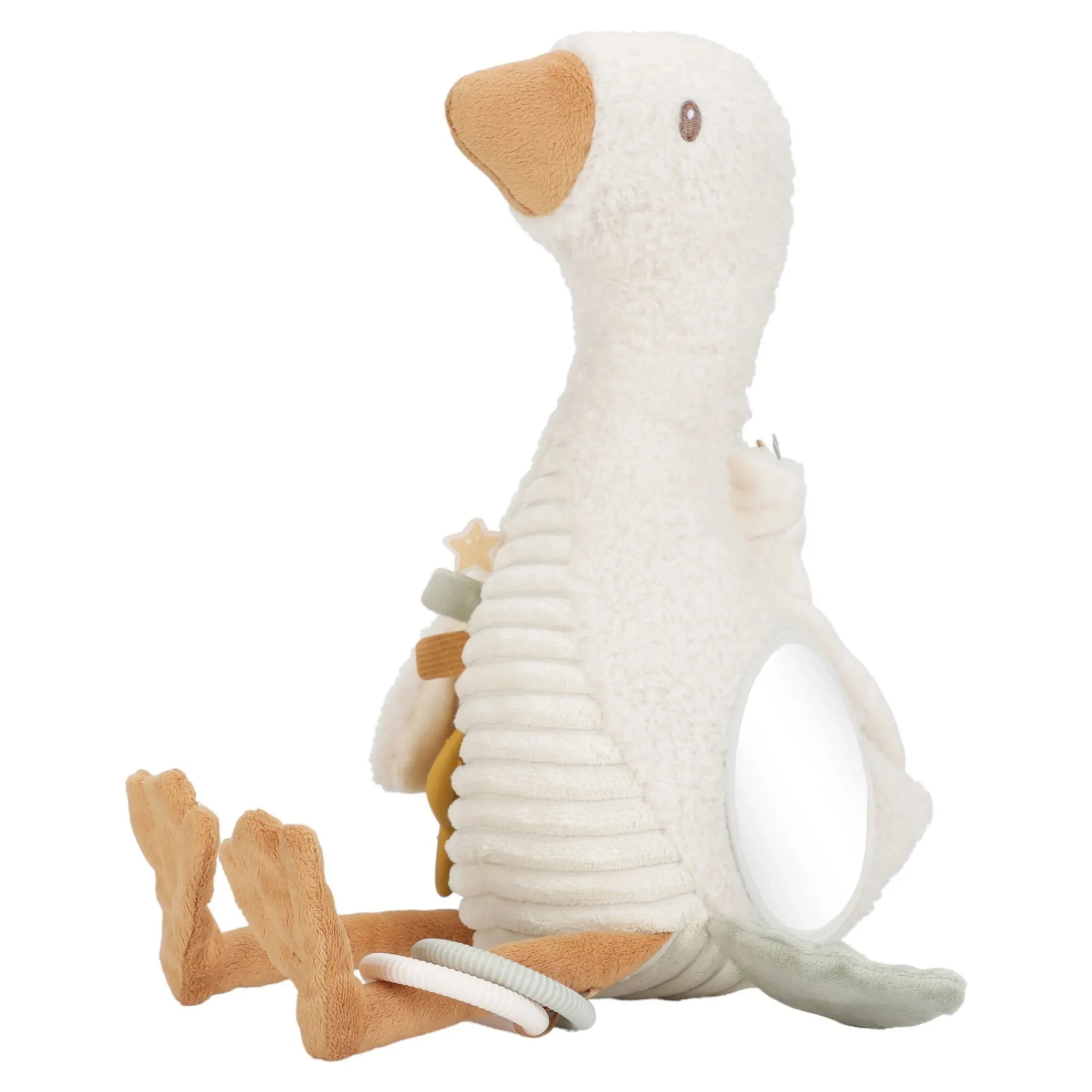 Little Dutch Activity Cuddle Goose - White - Little Goose Discount