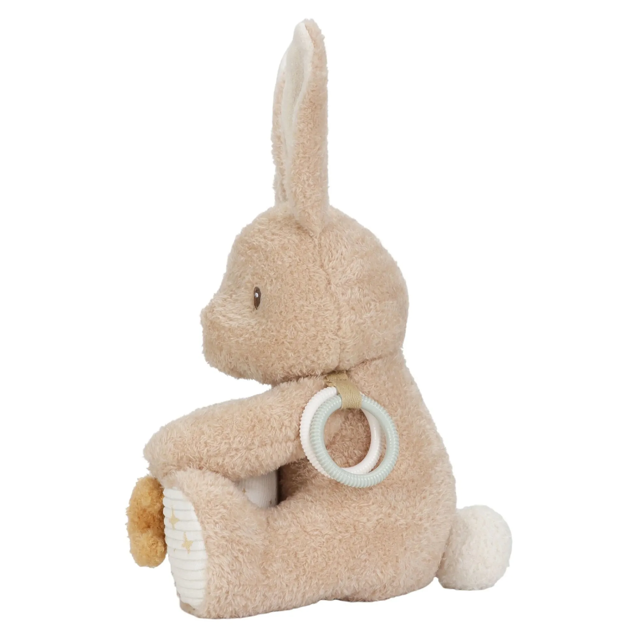 Little Dutch Activity Cuddle Rabbit - Sand - Baby Bunny New