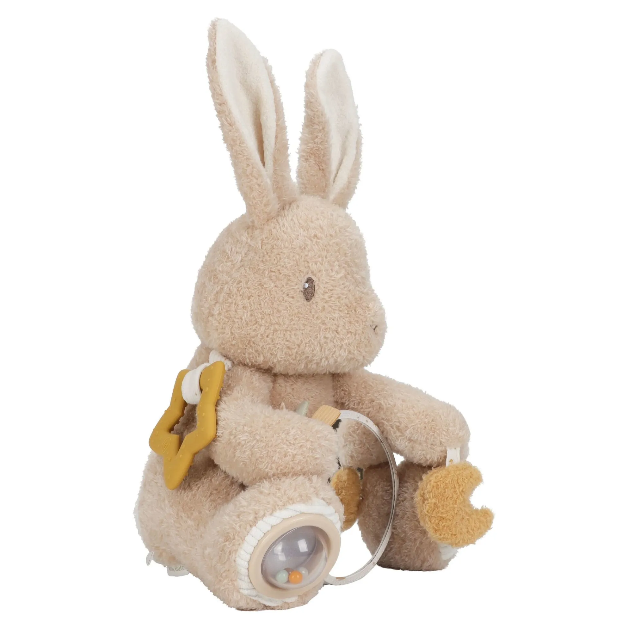 Little Dutch Activity Cuddle Rabbit - Sand - Baby Bunny New