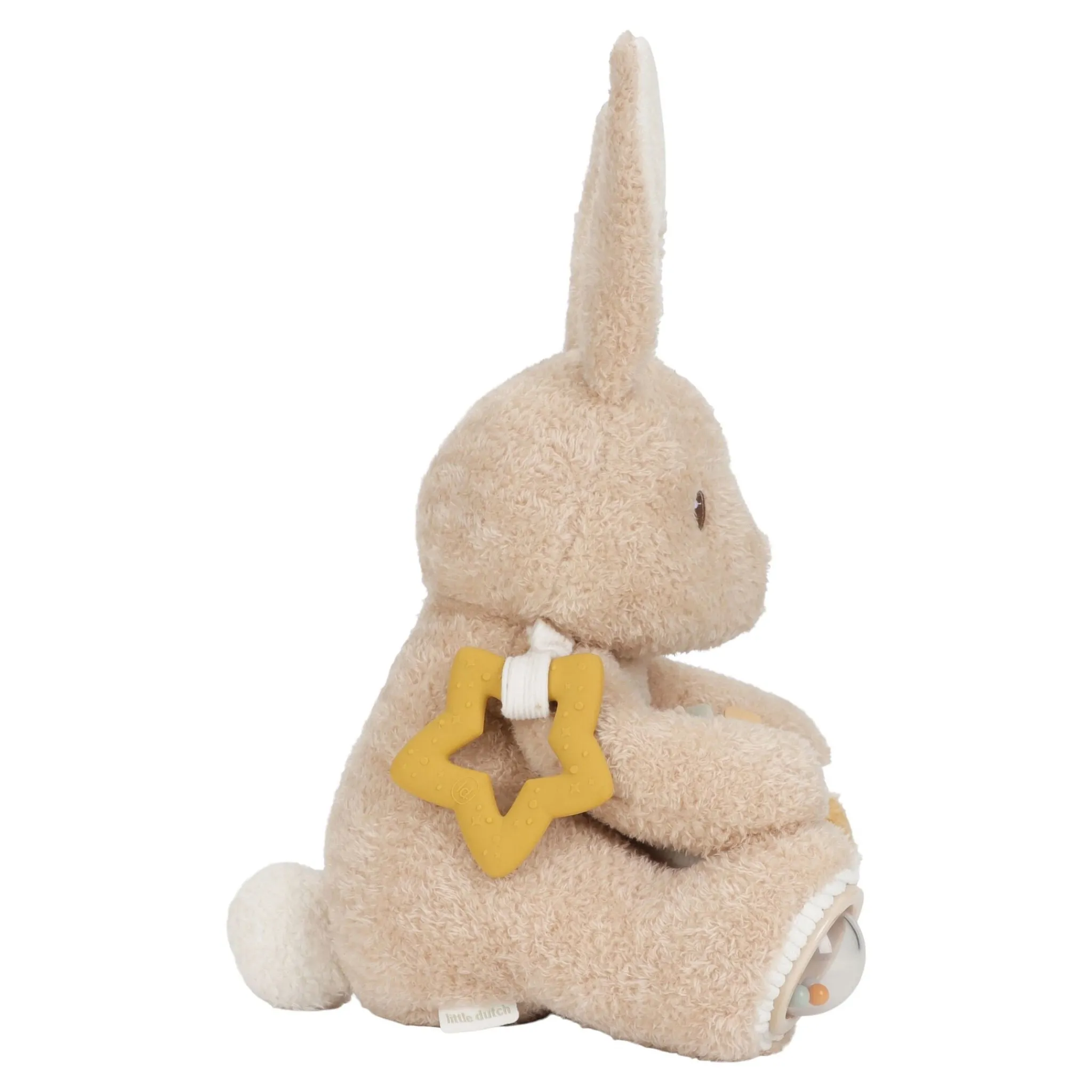 Little Dutch Activity Cuddle Rabbit - Sand - Baby Bunny New