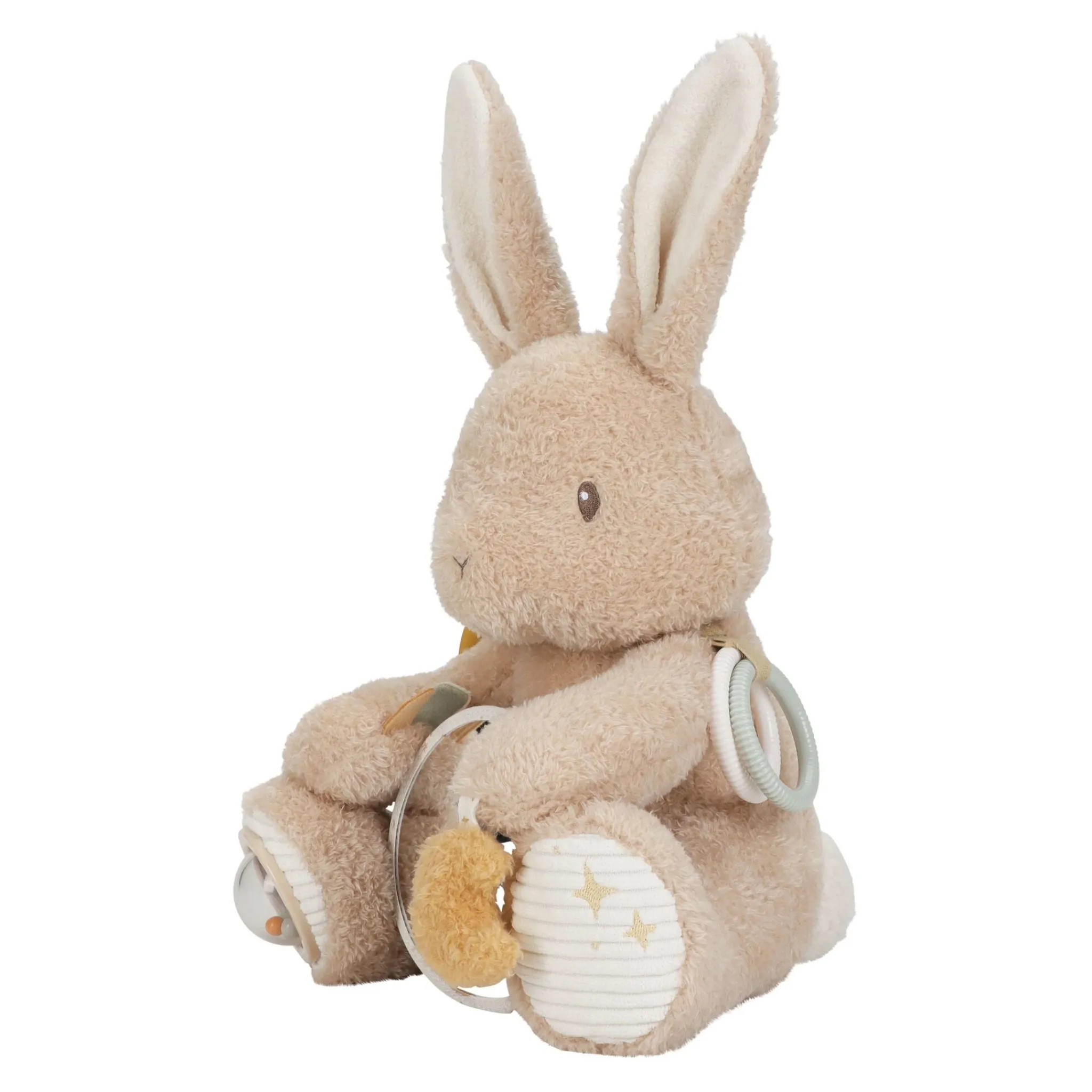 Little Dutch Activity Cuddle Rabbit - Sand - Baby Bunny New
