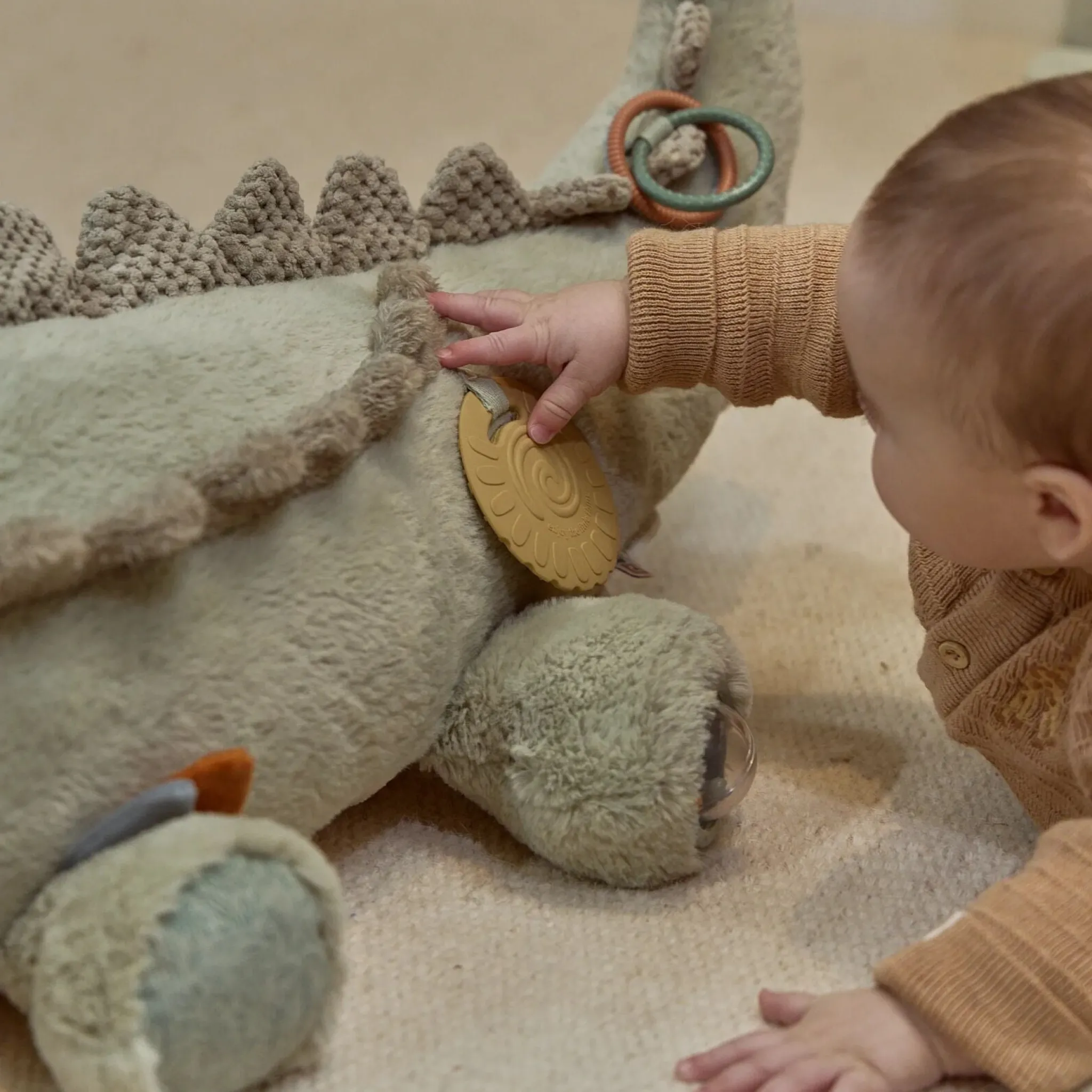 Little Dutch Activity cuddly toy Crocodile XL - Green Outlet