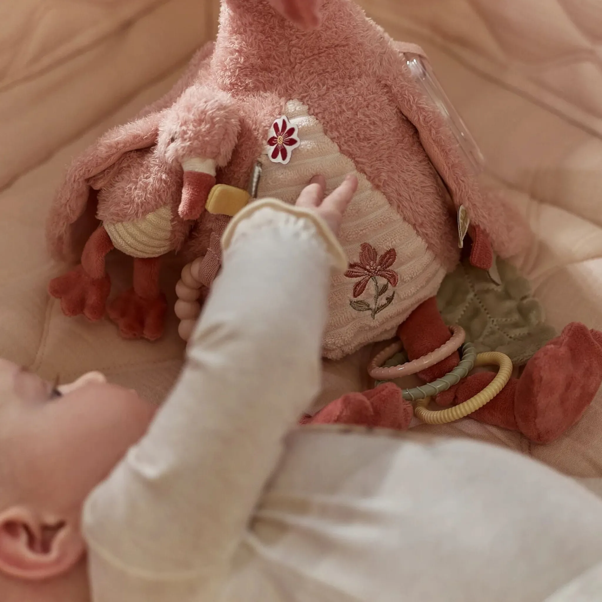 Little Dutch Activity cuddly toy Flamingo - Pink Discount