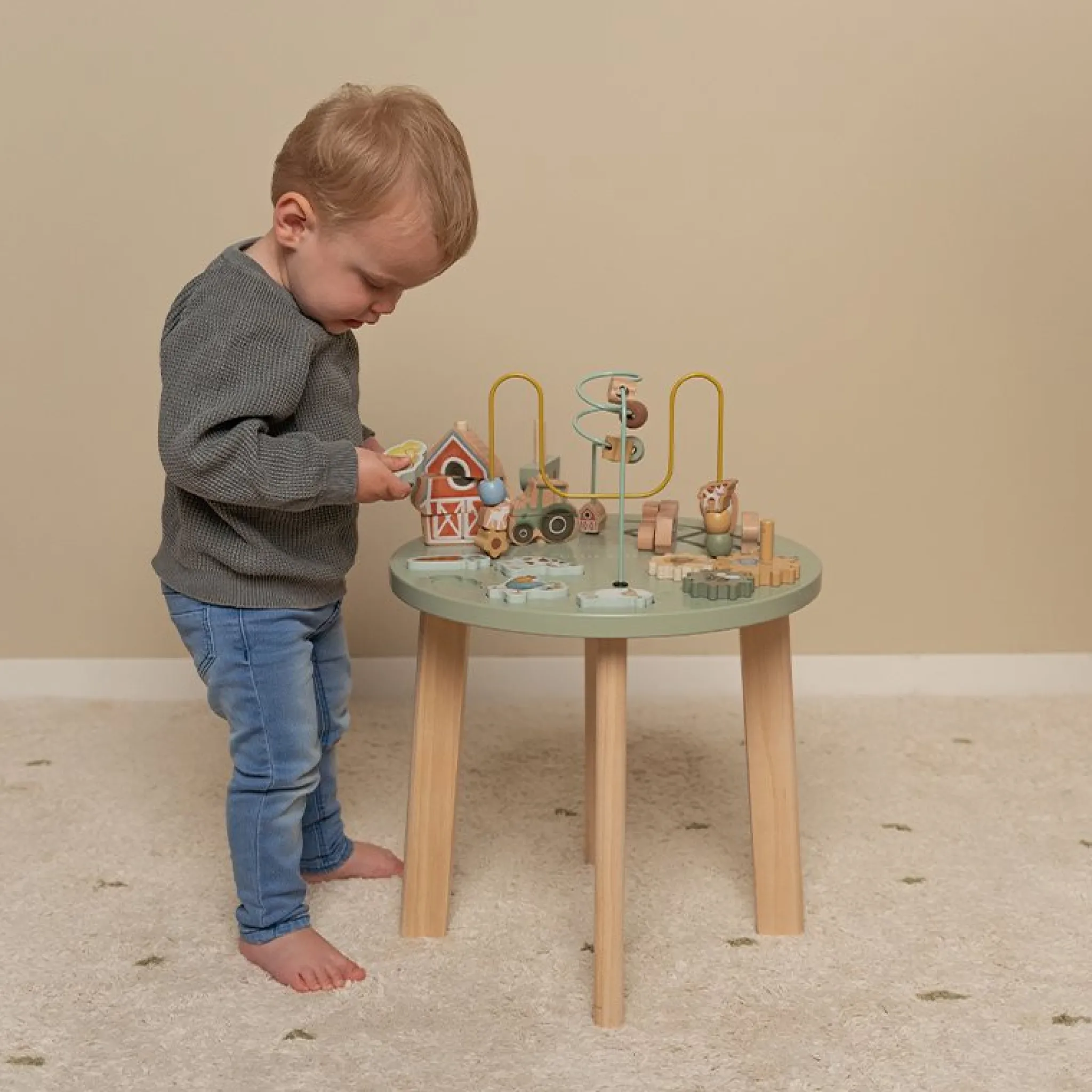 Little Dutch Activity table Little Farm Outlet