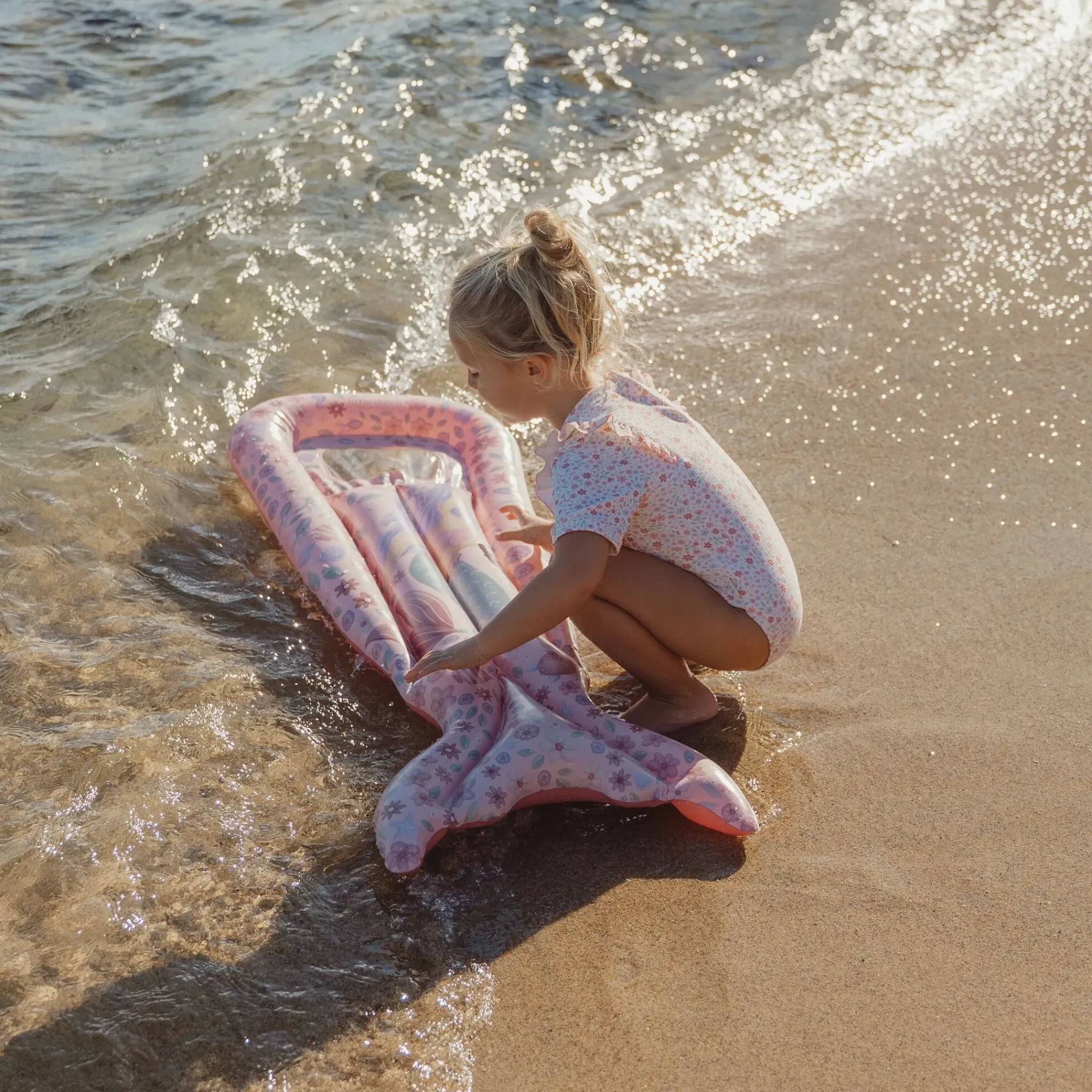 Little Dutch Air mattress - Pink - Dreamy Mermaid Clearance