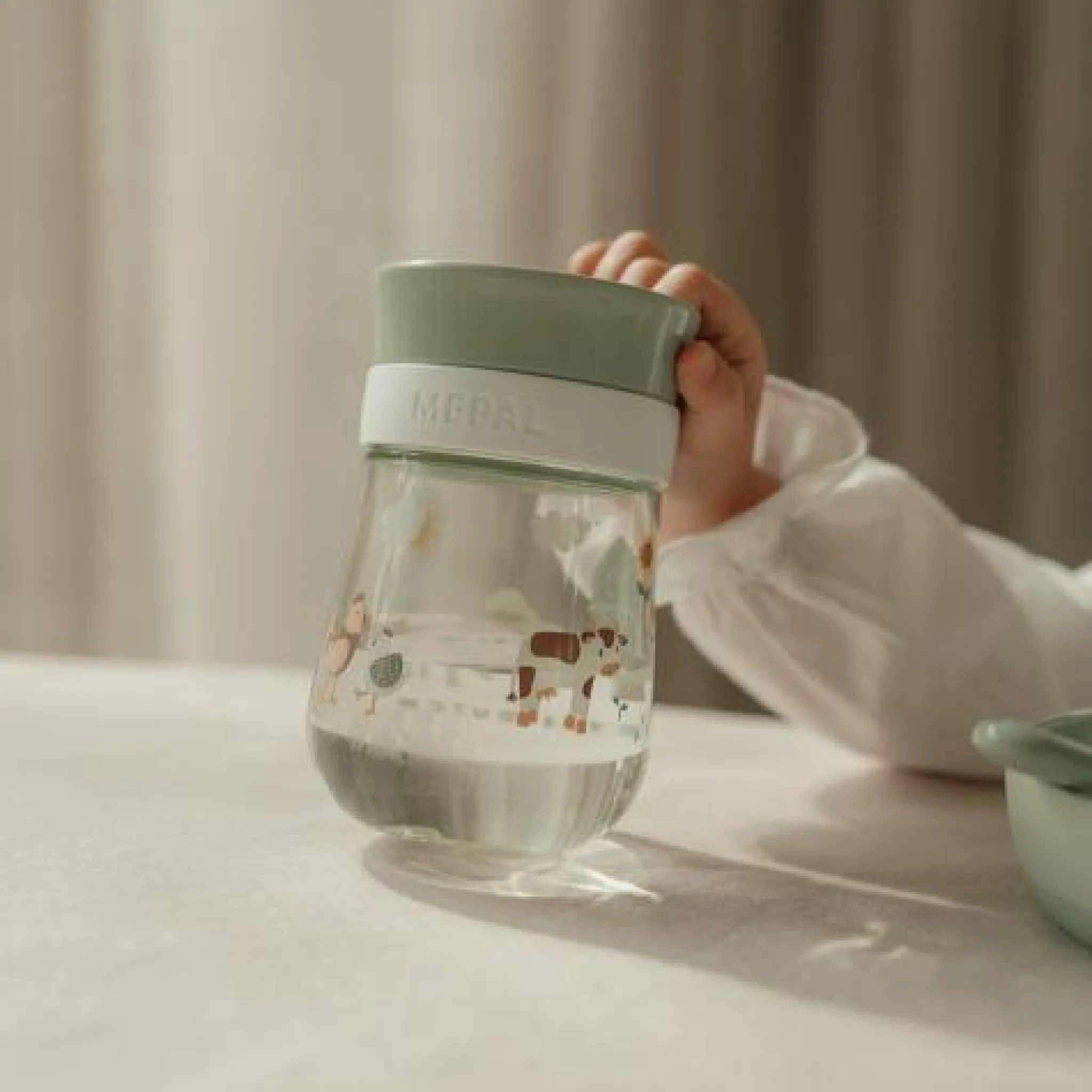 Little Dutch Anti-leak cup - Green - Little Farm Online