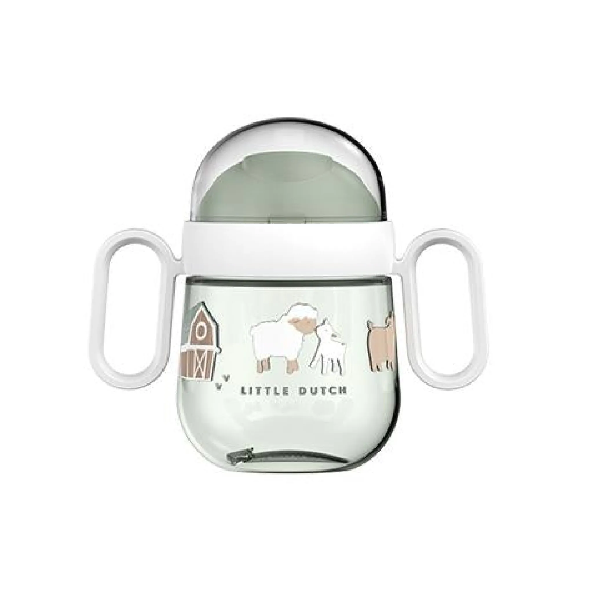 Little Dutch Anti-leak cup - Green - Little Farm New