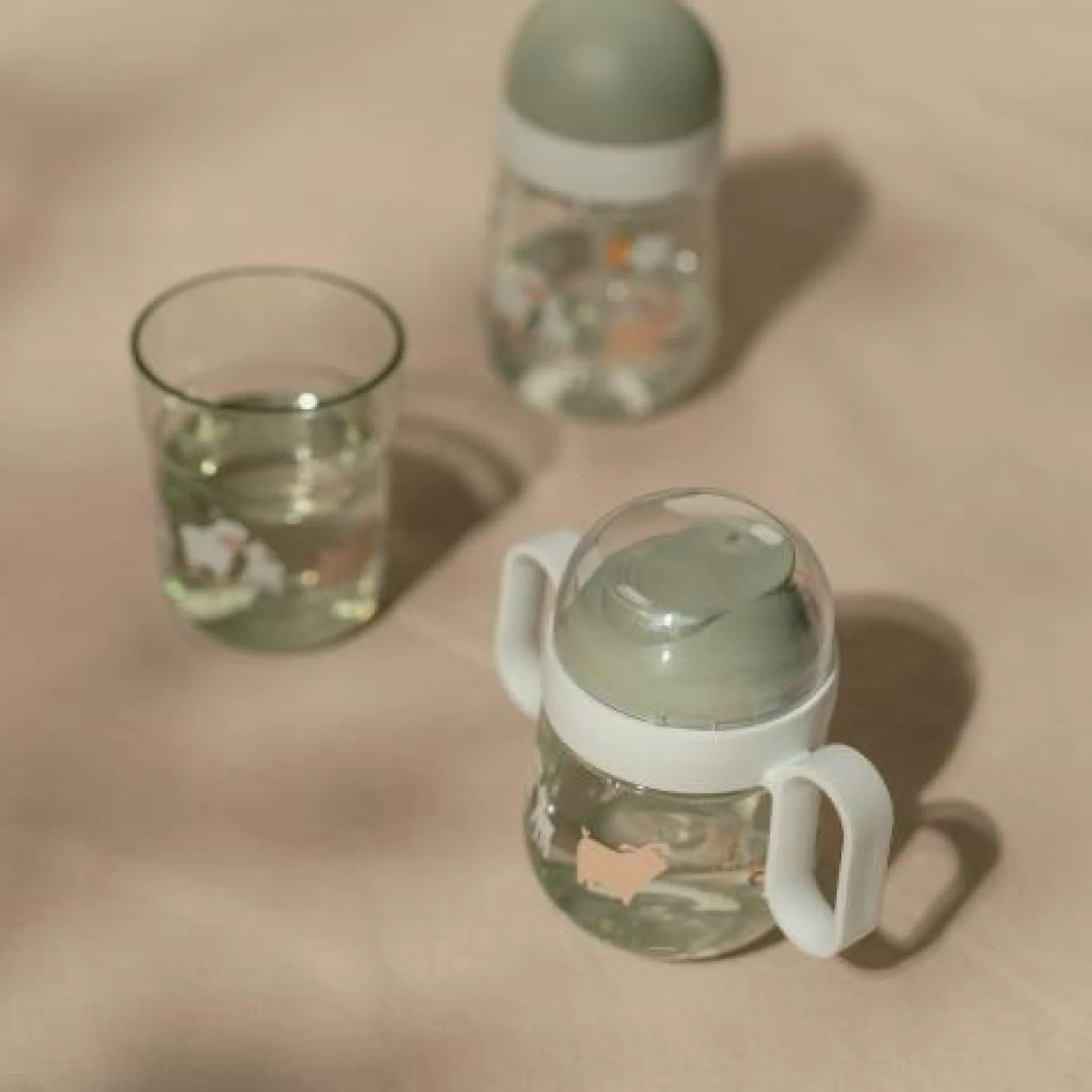 Little Dutch Anti-leak cup - Green - Little Farm New