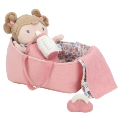 Little Dutch Baby doll in basket Rosa GRS Discount