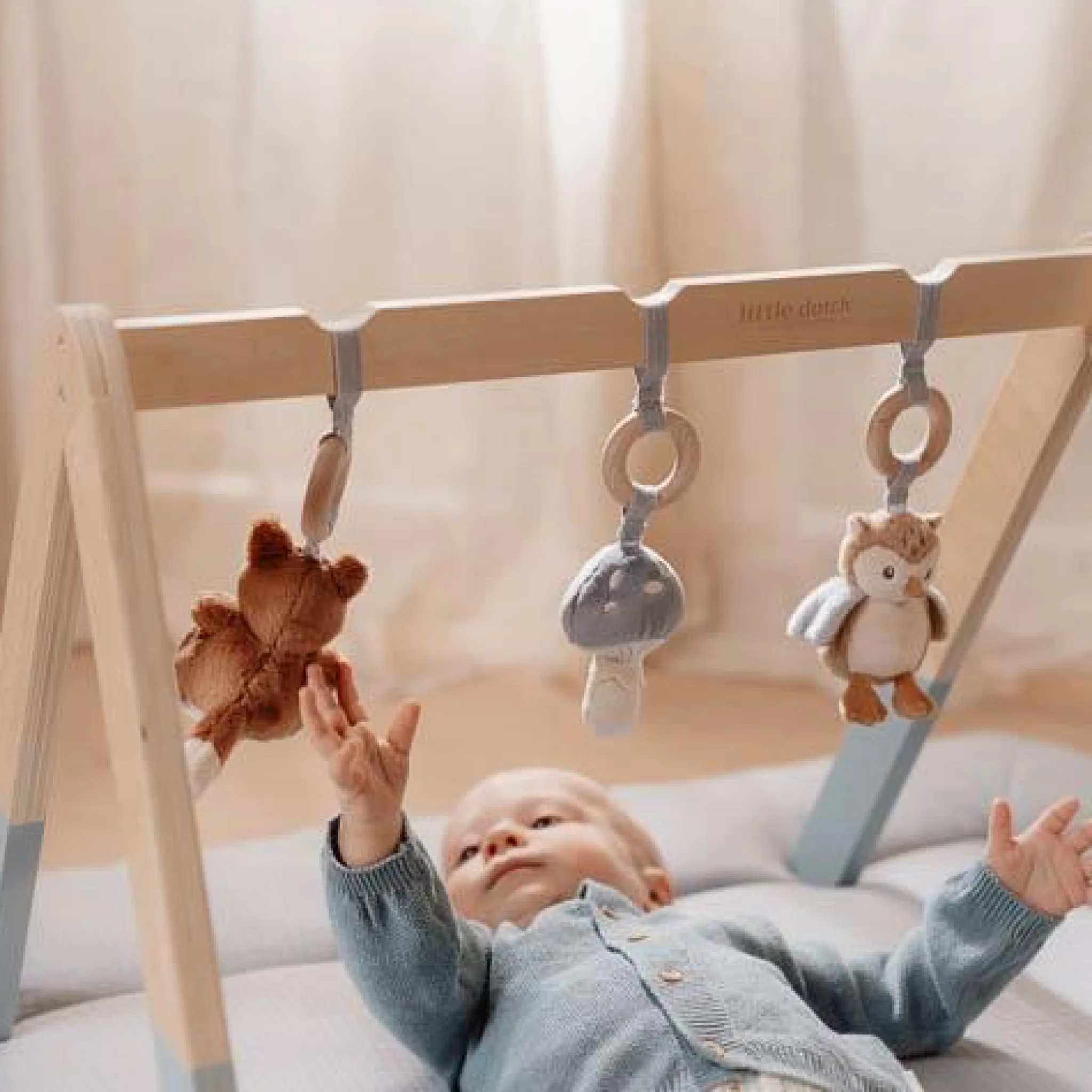 Little Dutch Babygym - Blue - Forest Friends Hot