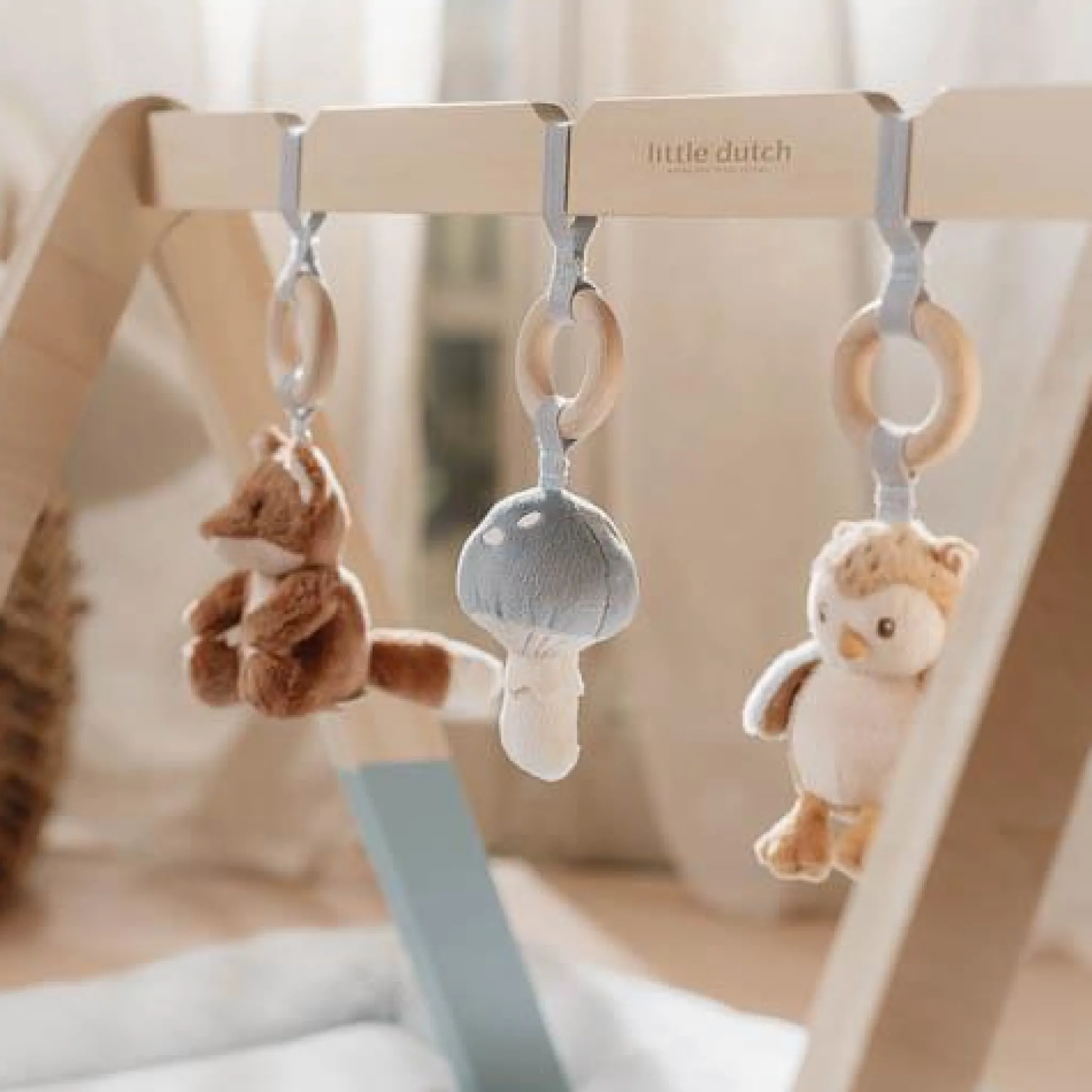 Little Dutch Babygym - Blue - Forest Friends Hot
