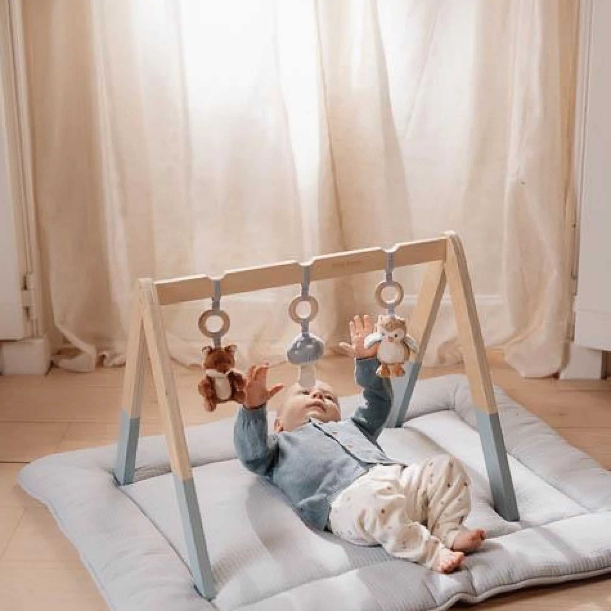 Little Dutch Babygym - Blue - Forest Friends Hot