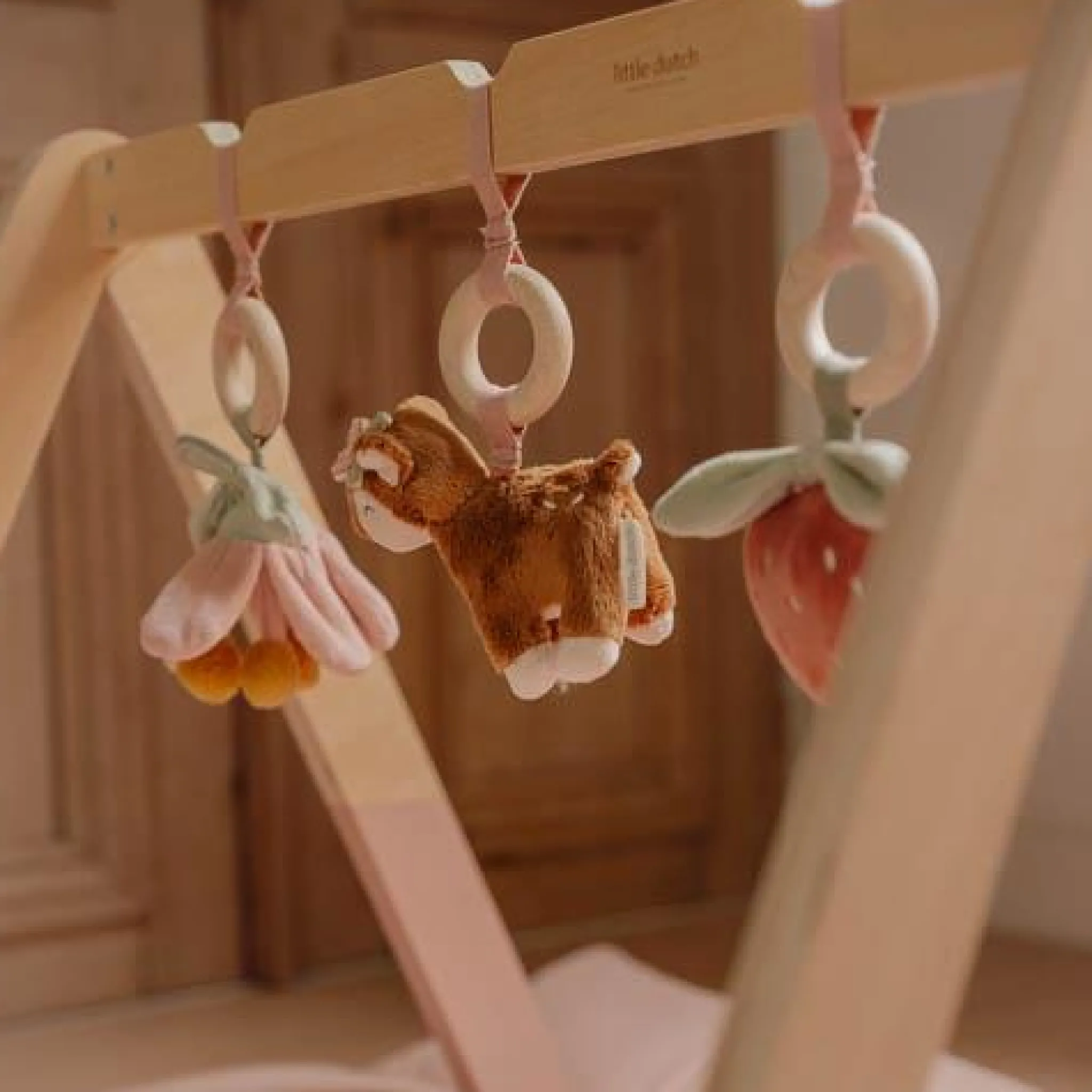 Little Dutch Babygym - Pink - Fairy Garden New