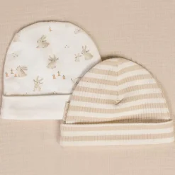 Little Dutch Baby hat - White - Newborn Naturals - Baby Bunny New