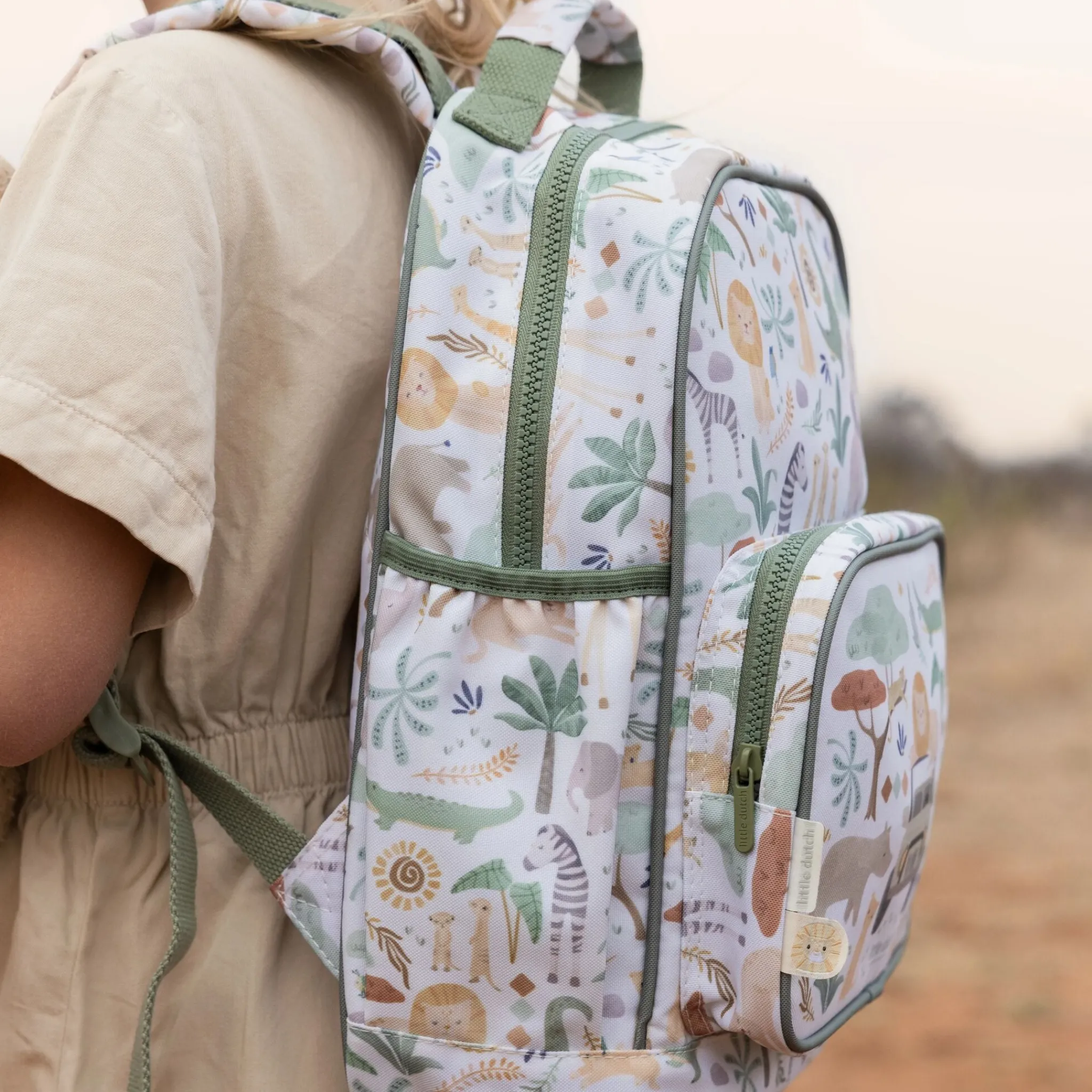 Little Dutch Backpack - White - 35 cm Online