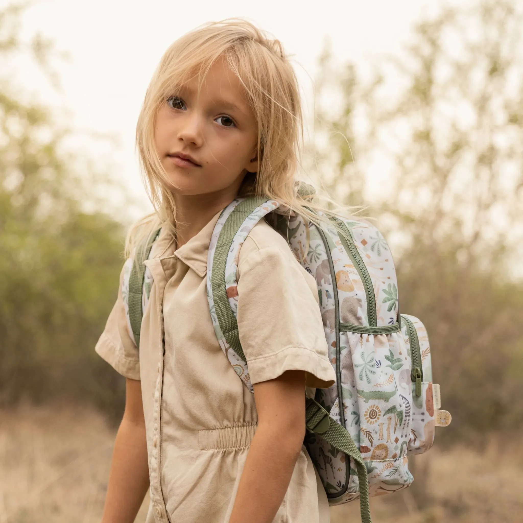 Little Dutch Backpack - White - 35 cm Online