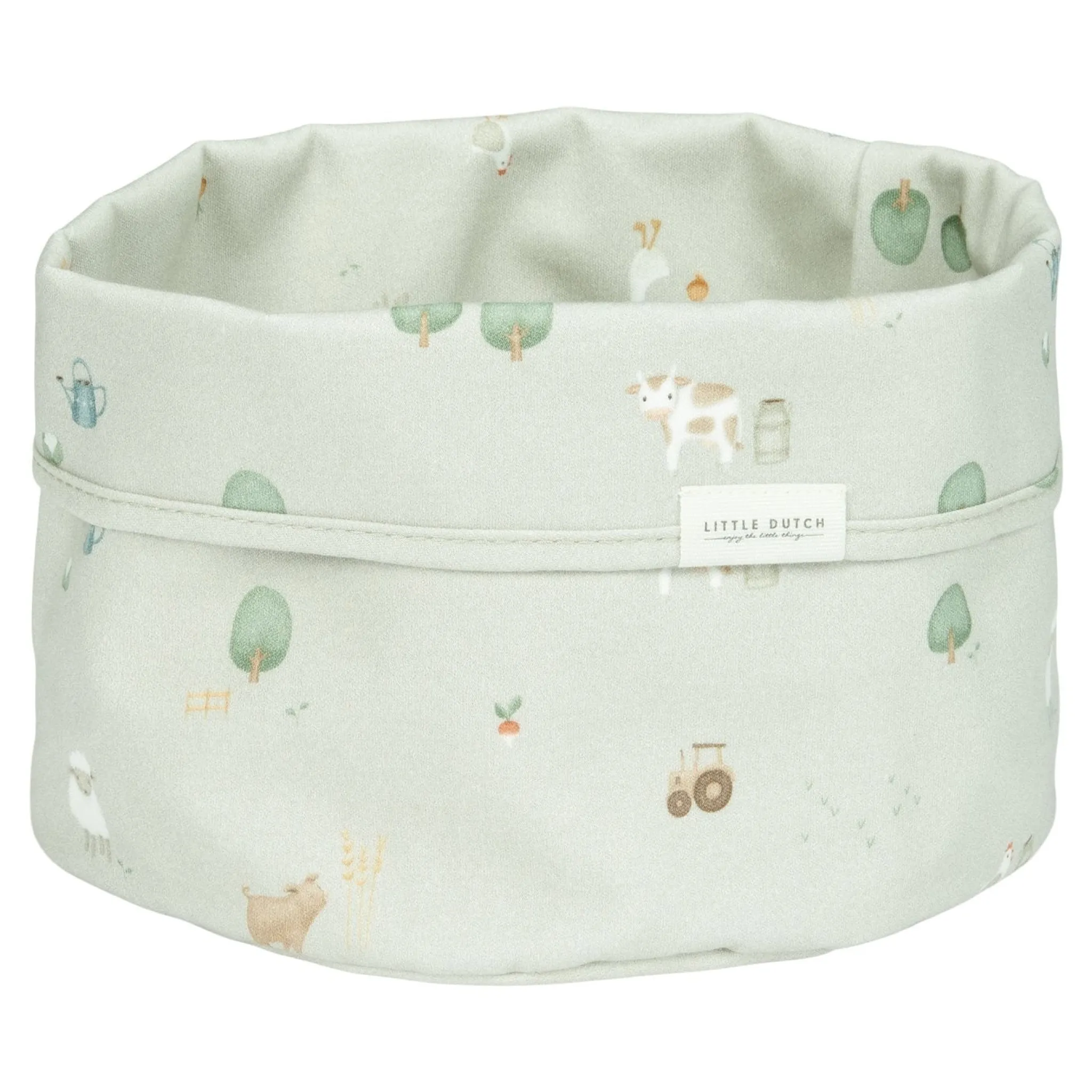 Little Dutch Basket round - Green - Little Farm Best