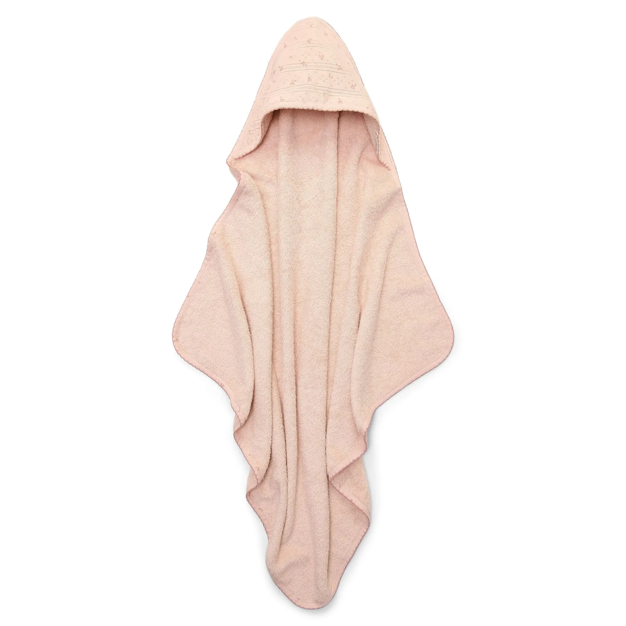Little Dutch Bath cape - Pink - 75 x 75 - Essentials