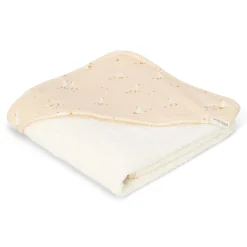 Little Dutch Bath cape - White - 75 x 75 - Newborn Naturals - Little Goose Discount
