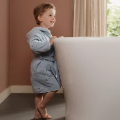 Little Dutch B2C Bathrobe - Blue - Forest Friends Clearance