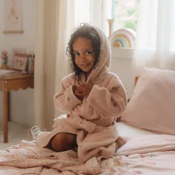 Little Dutch B2C Bathrobe - Pink - Fairy Garden Outlet