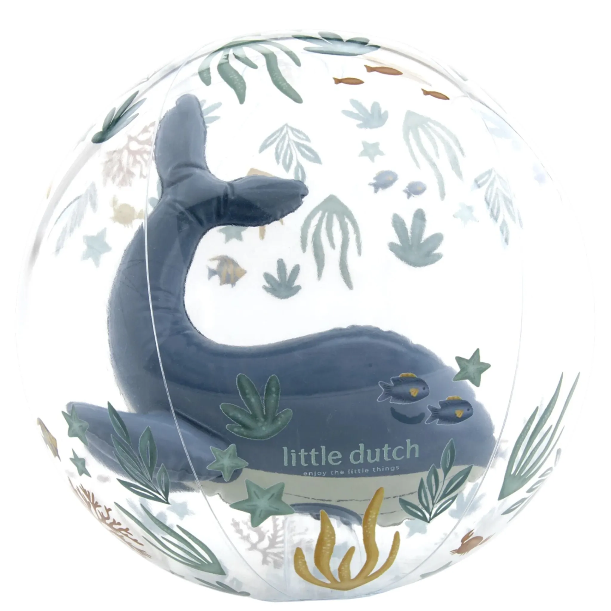 Little Dutch Beach Ball - 3D Whale - Ocean World Sale