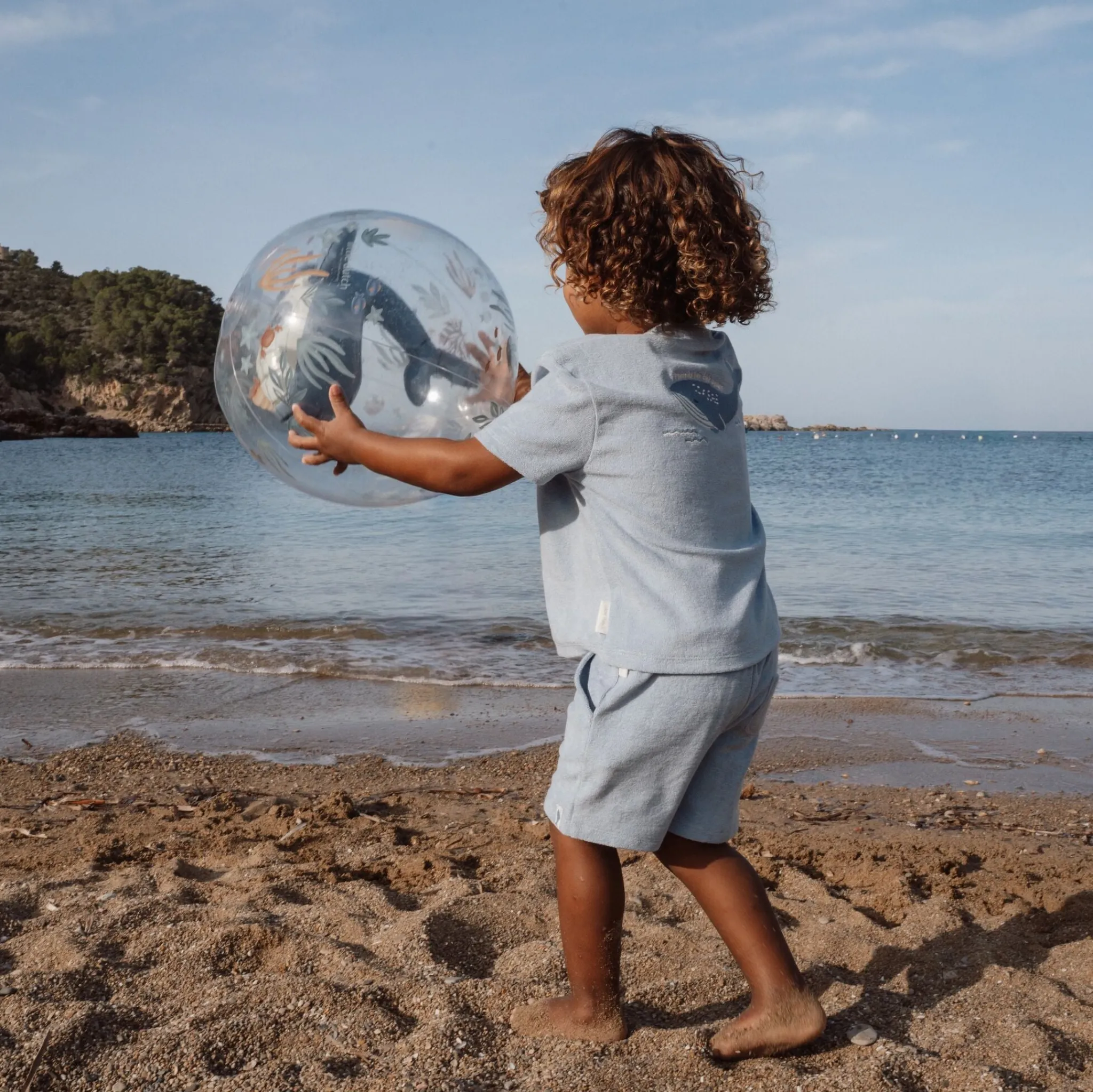Little Dutch Beach Ball - 3D Whale - Ocean World Sale