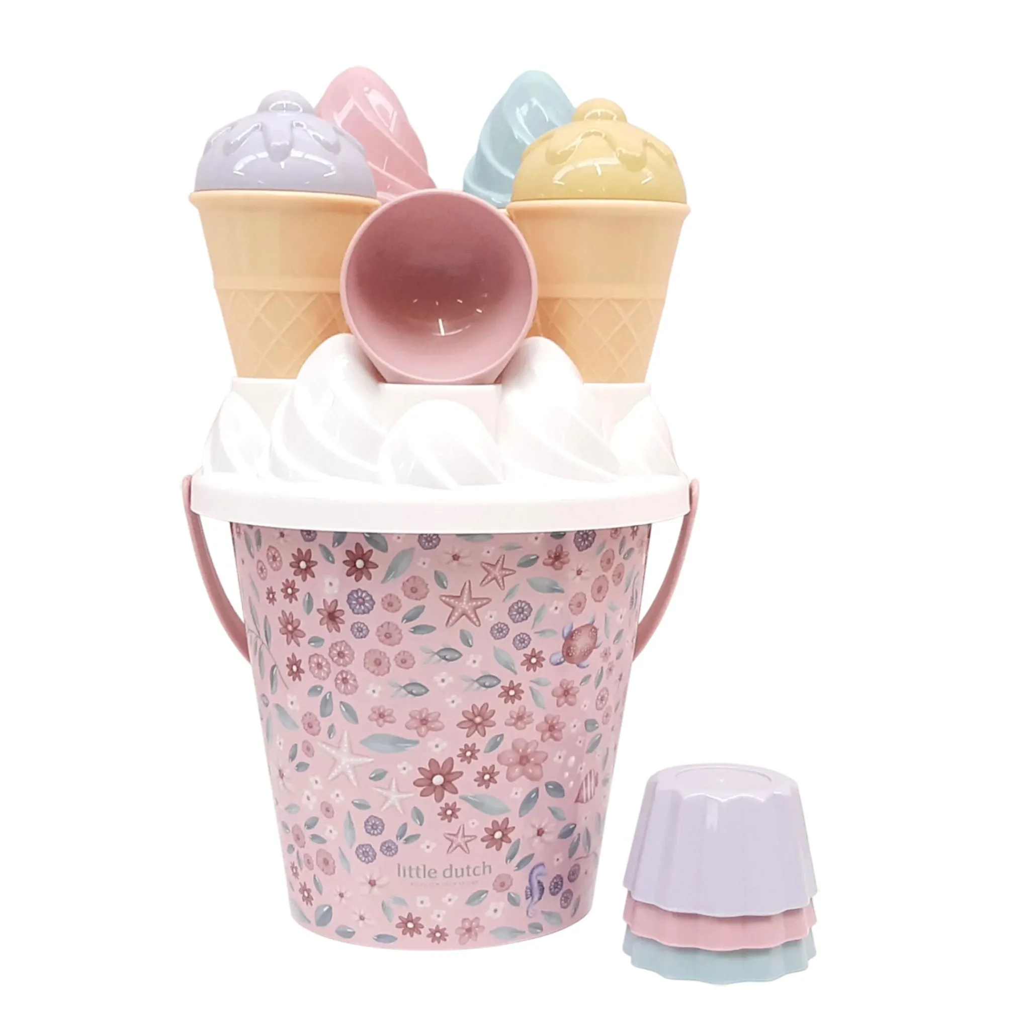 Little Dutch Beach Set Ice Creams - Set of 14 - Dreamy Mermaid New