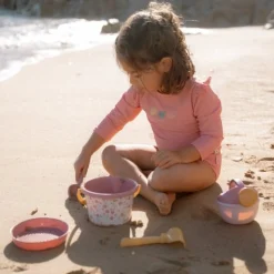 Little Dutch Beach set Pink Flowers Set of 5 Clearance