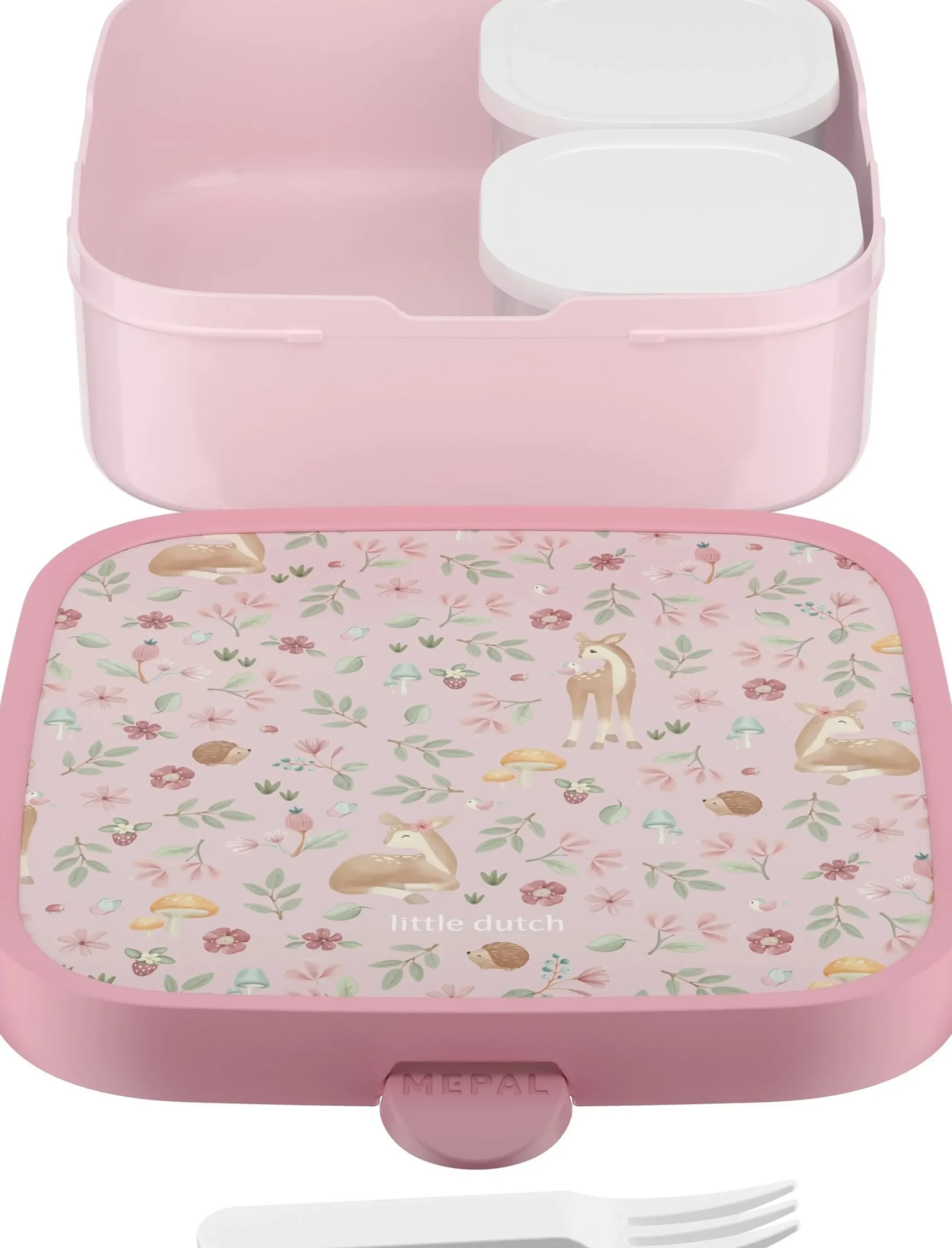 Little Dutch Bento Lunchbox Campus Large - Fairy Garden Hot