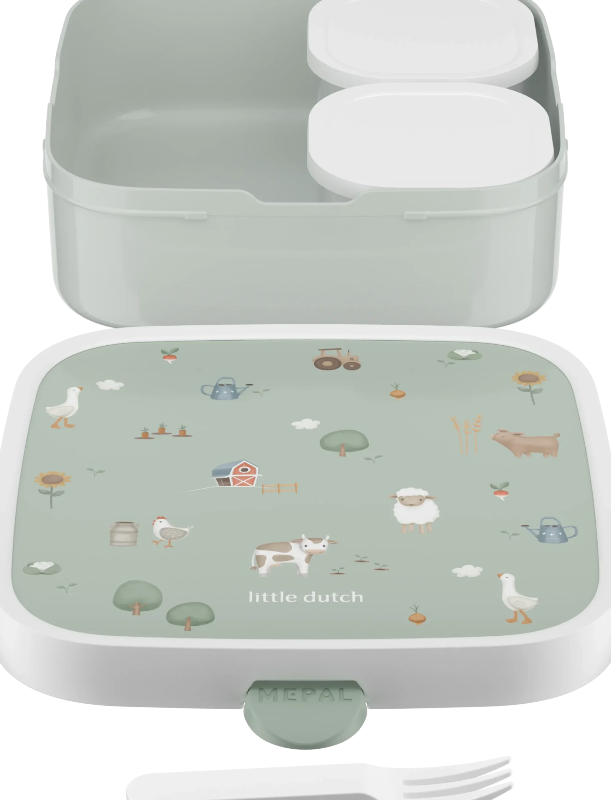 Little Dutch Bento lunchbox large Little Farm New