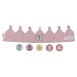 Little Dutch Birthday crown - Pink Outlet