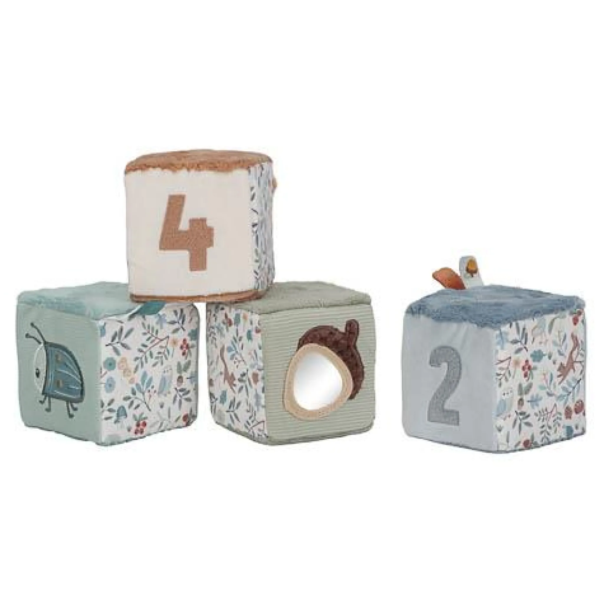 Little Dutch Block set - Blue - Forest Friends Hot