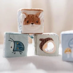Little Dutch Block set - Blue - Forest Friends Hot