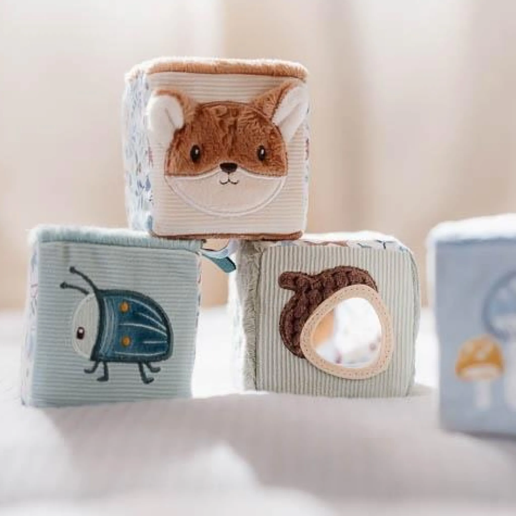 Little Dutch Block set - Blue - Forest Friends Hot