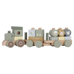 Little Dutch Block train tractor Little Farm Discount