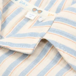 Little Dutch Blouse - Short sleeve - Multi Stripe New