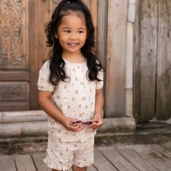 Little Dutch Blouse - Short sleeve - Sand