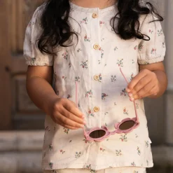 Little Dutch Blouse - Short sleeve - Sand