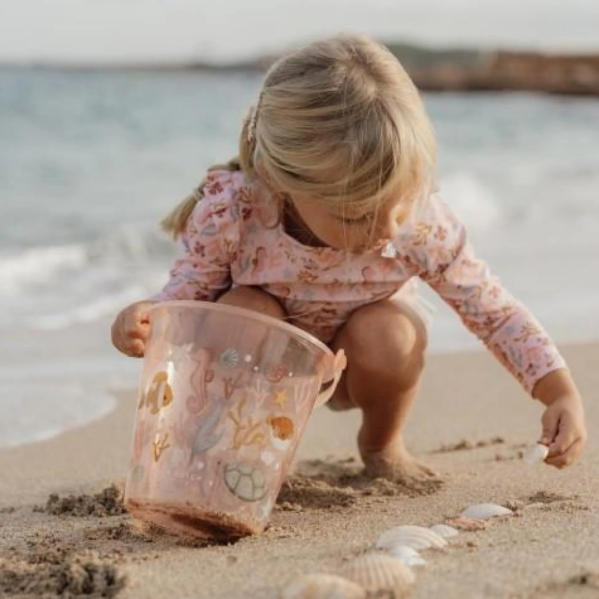 Little Dutch Bucket - Pink - Ocean Dreams Clearance