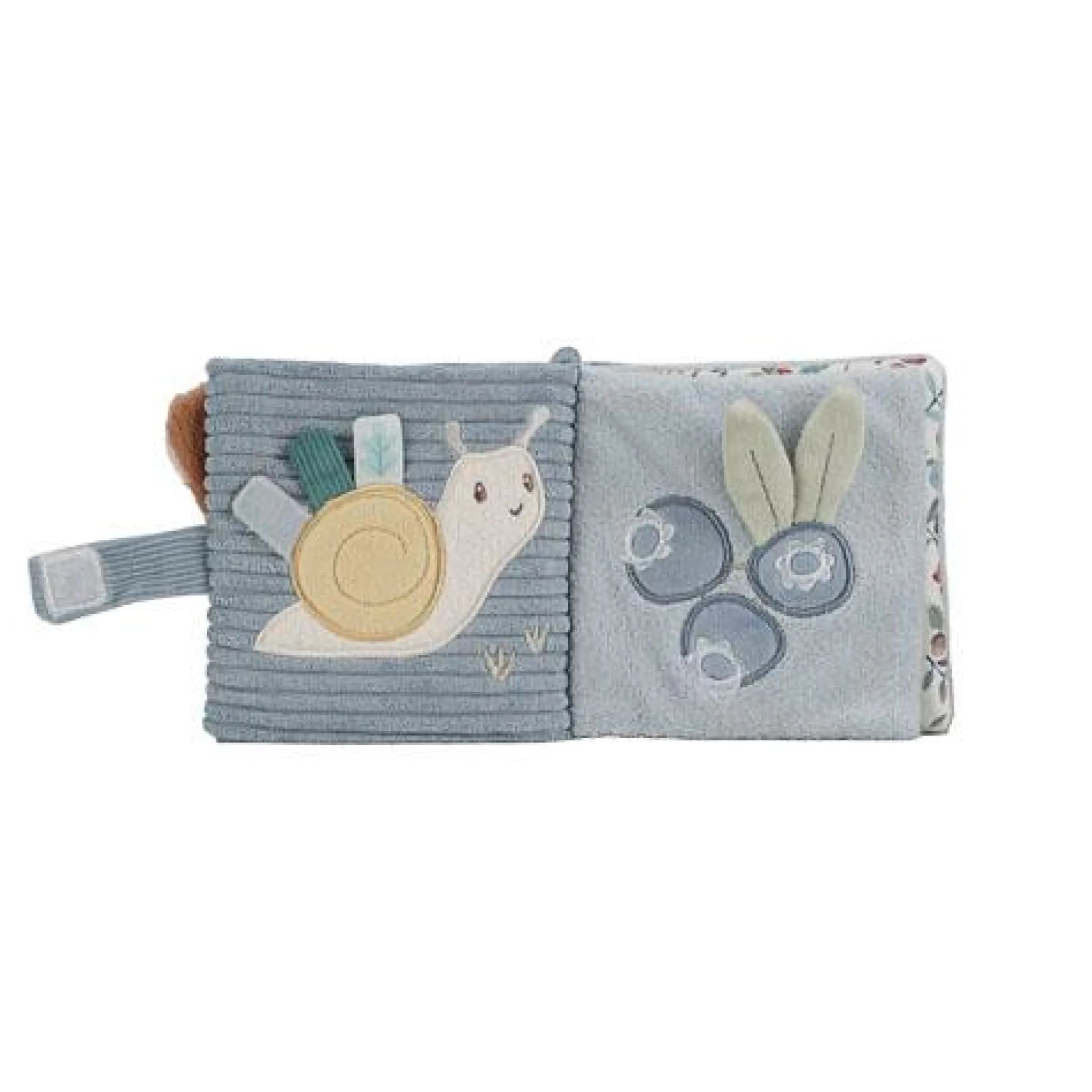 Little Dutch Buggy booklet - Blue - Forest Friends Hot