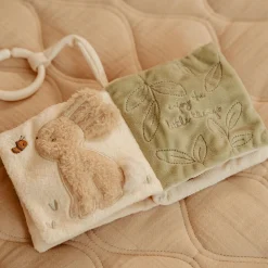 Little Dutch Buggy booklet - White - Newborn Naturals