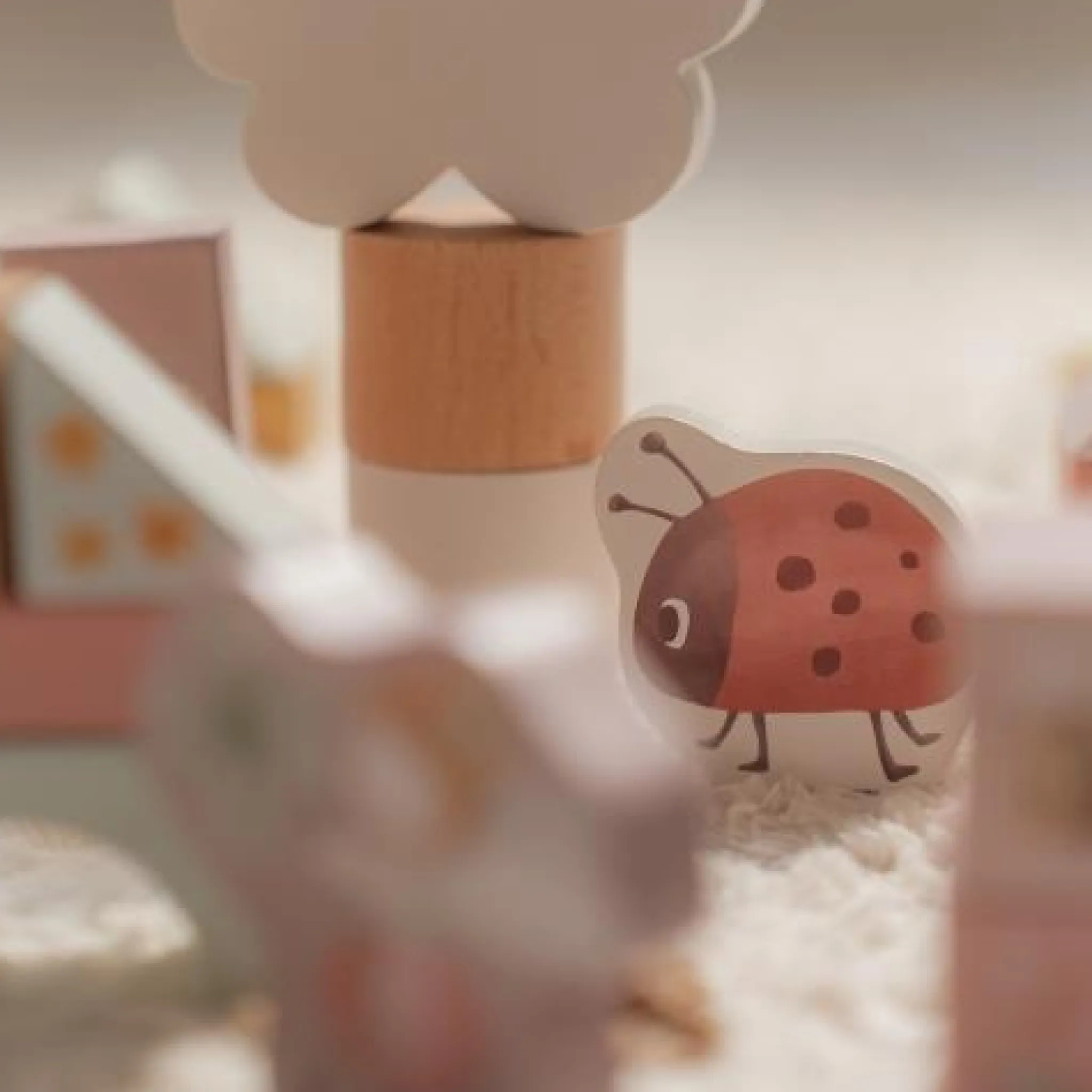 Little Dutch Building Blocks - Pink - Fairy Garden Hot