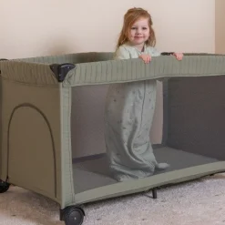 Little Dutch Camping bed - Green - Essentials New