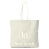 Little Dutch Canvas shopper - Green Outlet